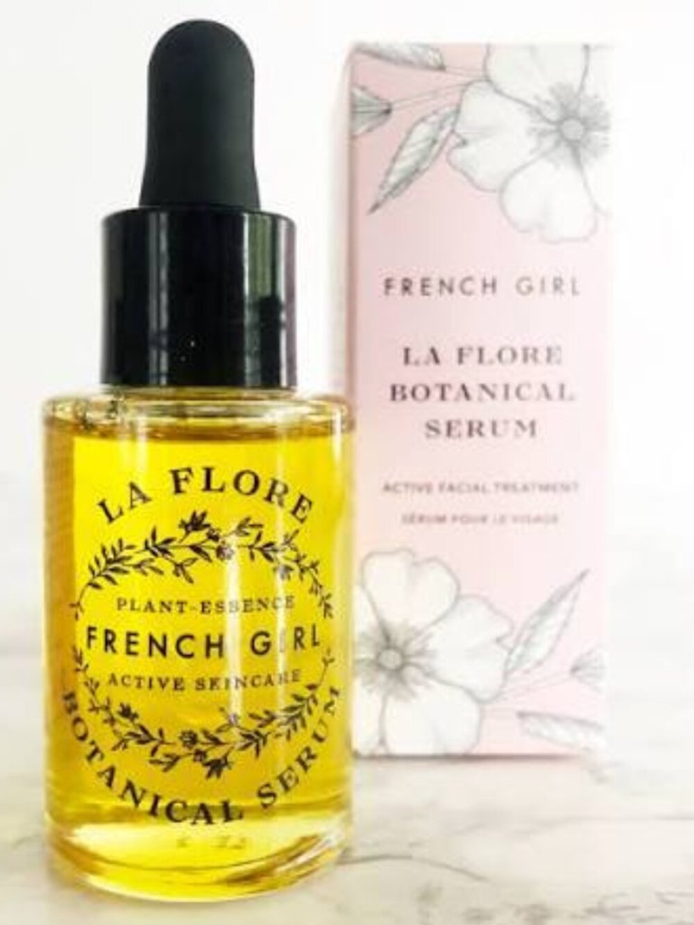 French Girl Botanical Active Facial Treatment Serum 1oz